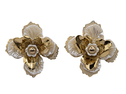 Flower oorbellen